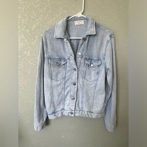 Z Supply Women's Soft Blue Jean denim Jacket size small